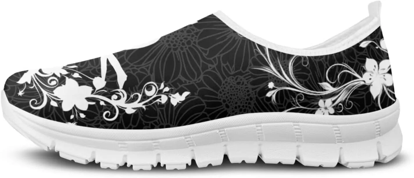 Insects Slip On Shoes for Women Comfort Low Top Mesh Loafers Sneakers Men Classic Casual Walking Trainer Shoes