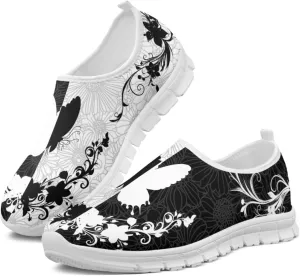 Insects Slip On Shoes for Women Comfort Low Top Mesh Loafers Sneakers Men Classic Casual Walking Trainer Shoes