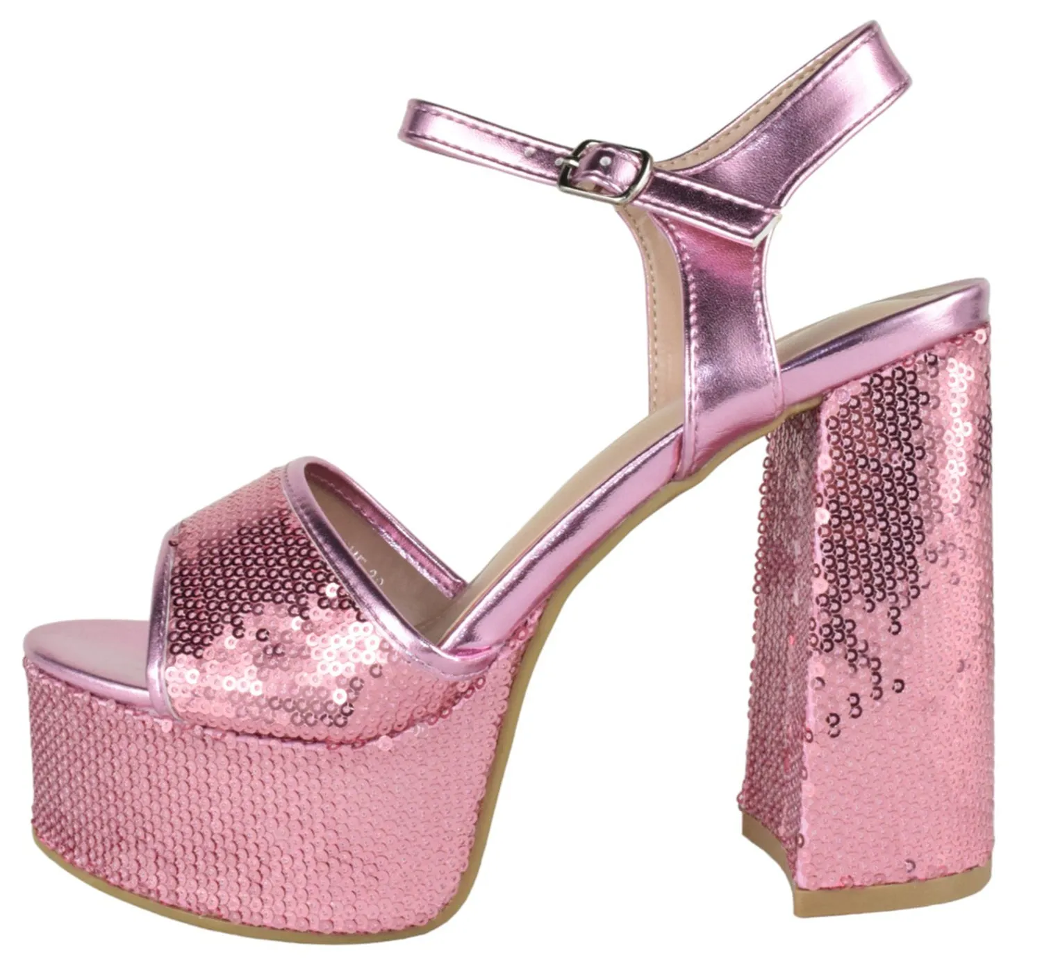 JASMINE-38 Pink Metallic Top Moda