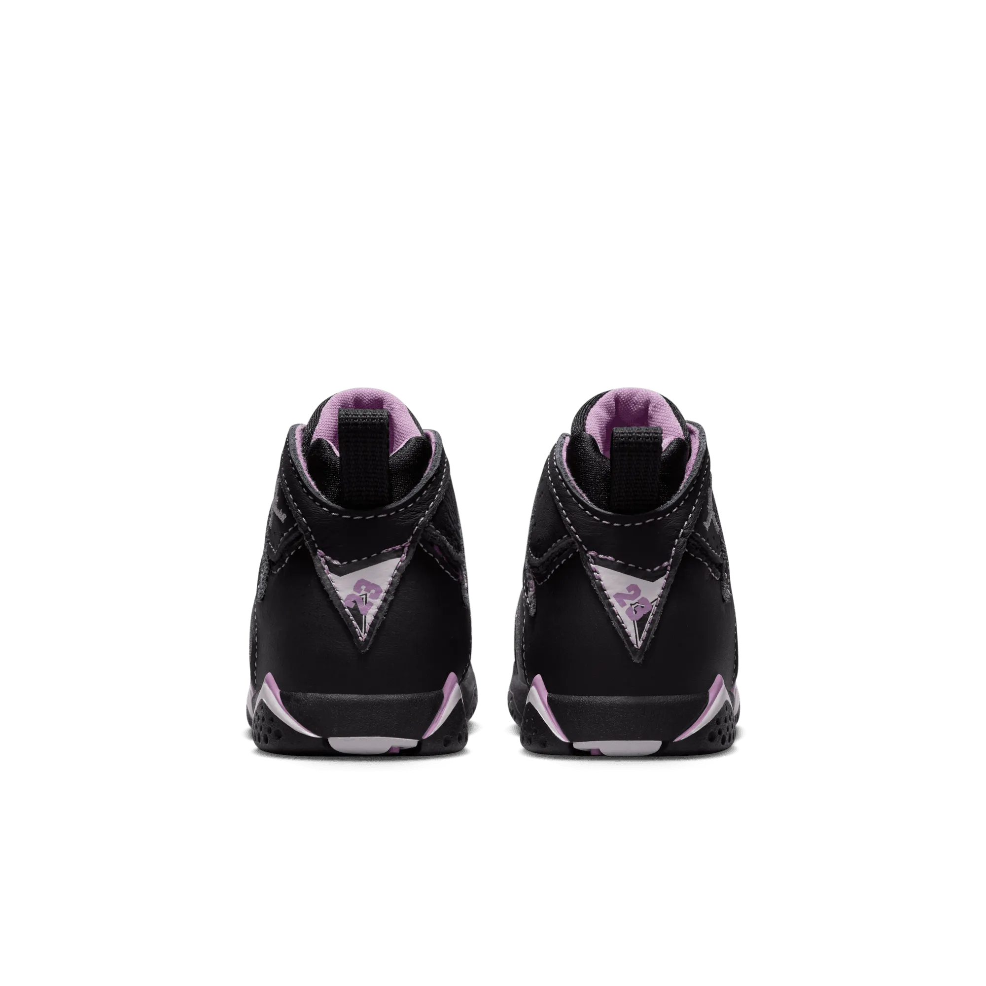 Jordan - Girl - TD Air Jordan Retro 7 - Black/Barely Grape/Rush Fuchsia