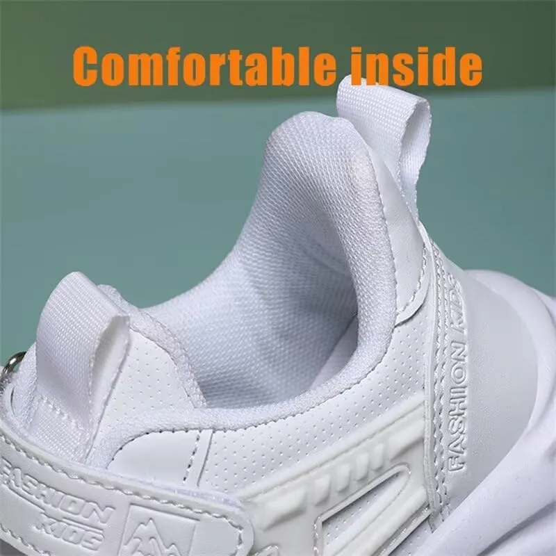 Kids Boy Fashion Lightweight Sport Sneakers for Walking Running Cycling Hiking Travel