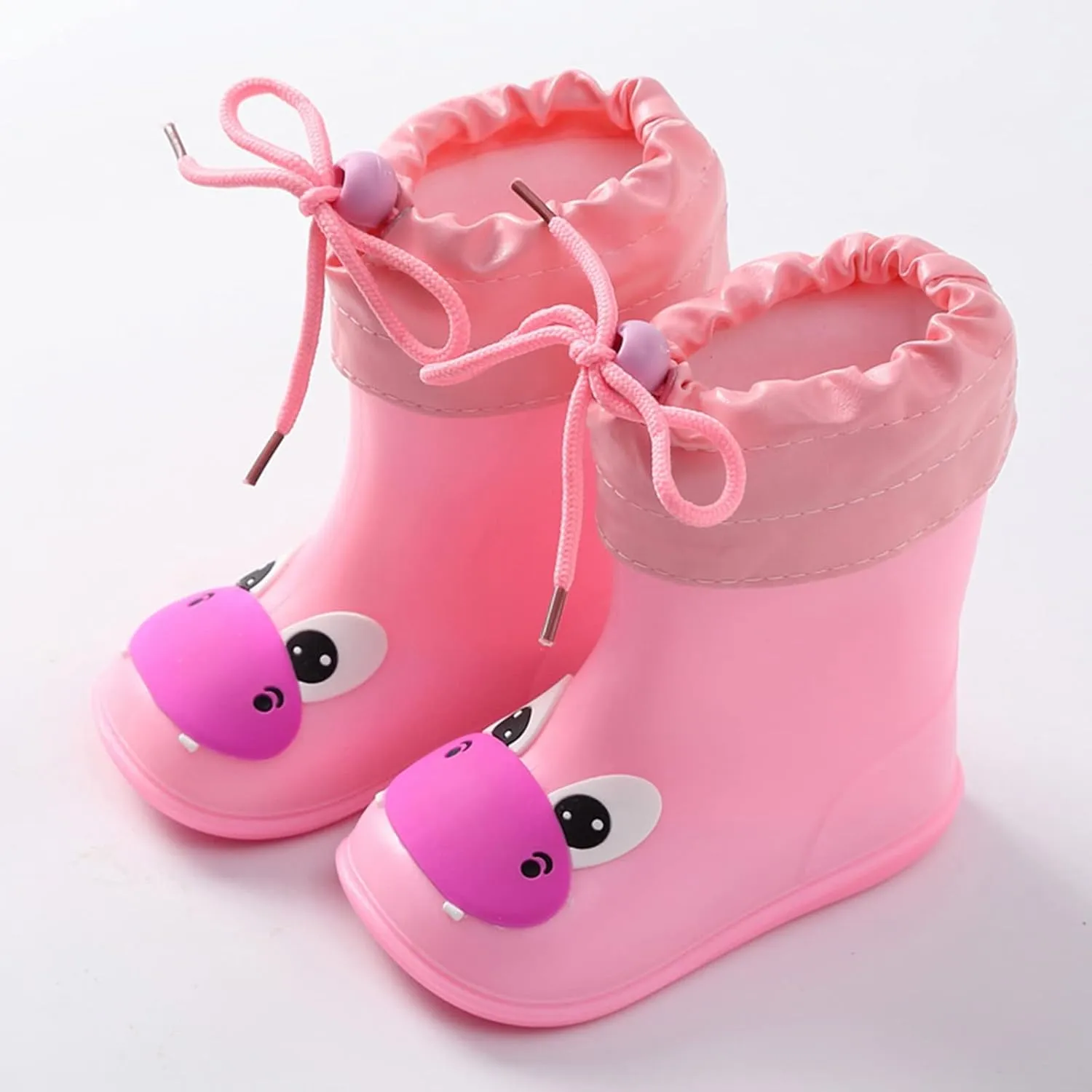 Kids Duck Boots Rain Boots Toddler Non Slip Rain Shoes Children Waterproof Boots for Boys and Girls Rubber Infant Shoes