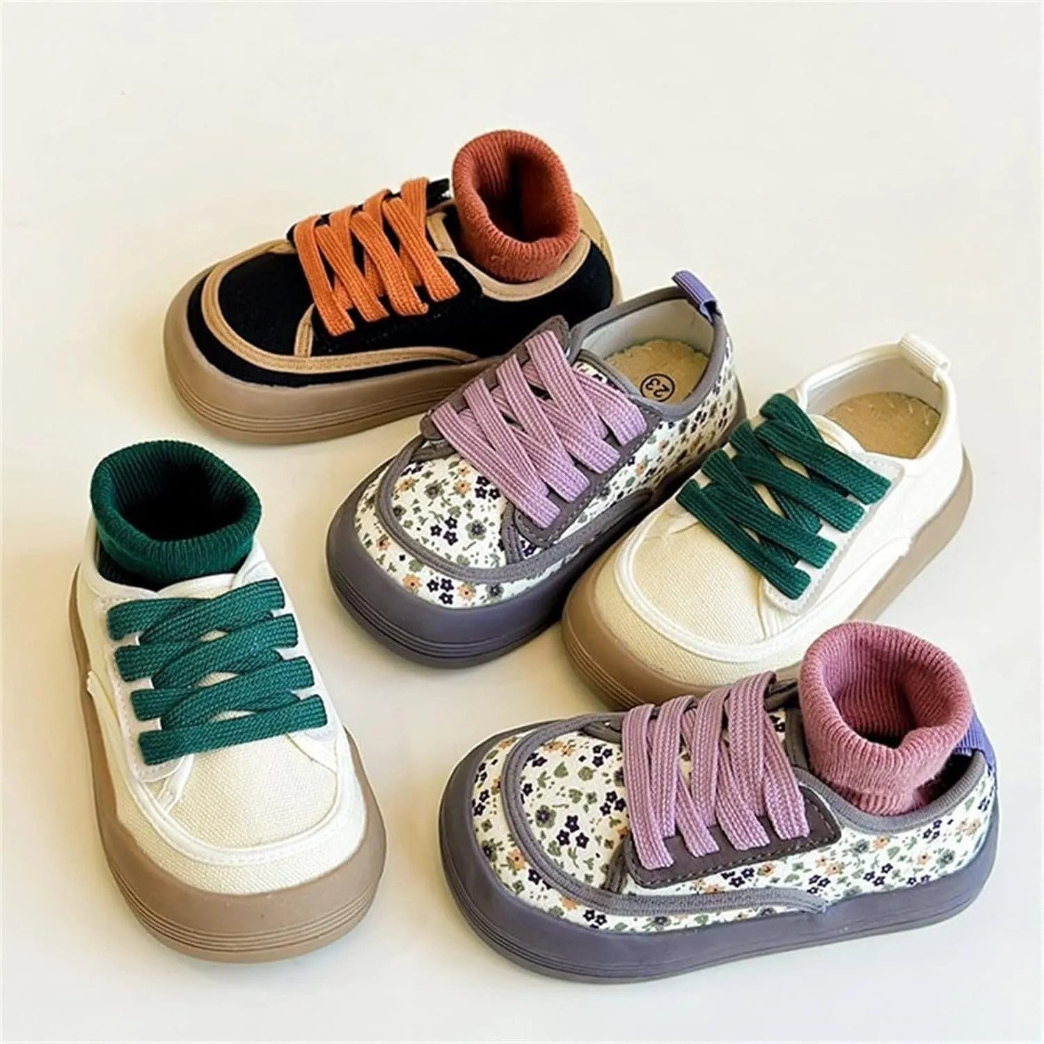 Little Kid Big Kid Boy and Girl Slip On Sneakers Sneakers Shoes Canvas Sneaker Toddler Shoes Girls Canvas Shoes