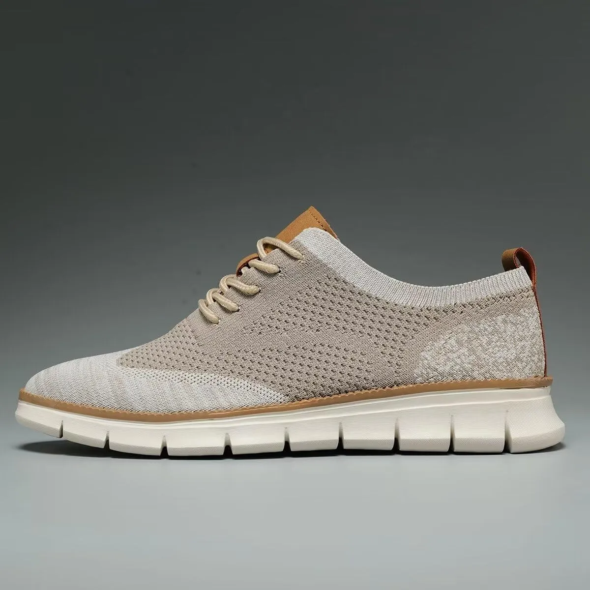 Mens Casual Dress Shoes Fashion Walking Sneakers Mesh Business Oxfords Work Lightweight Soft Sole