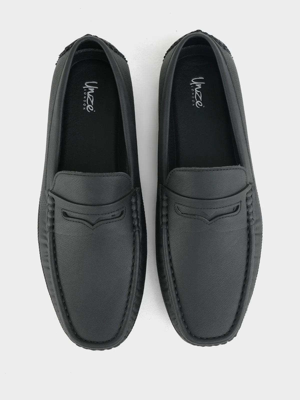 Mens "ASPIRE" Slip on Moccasin Shoes