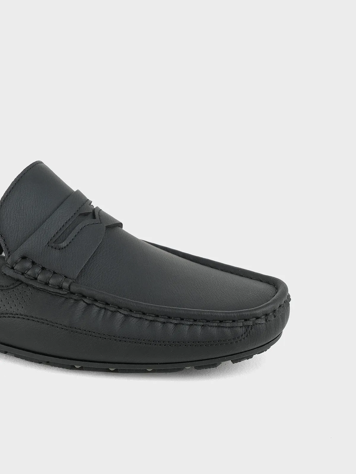Mens "ASPIRE" Slip on Moccasin Shoes