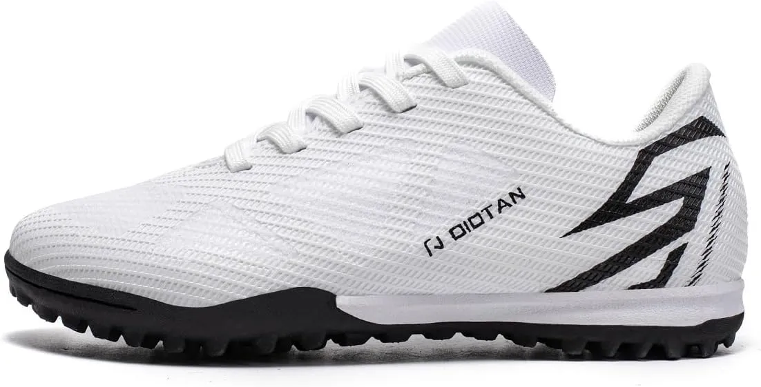 Mens Soccer Cleats Outdoor Lightweight High-Top Training Boots Ground Athletic Football Shoes