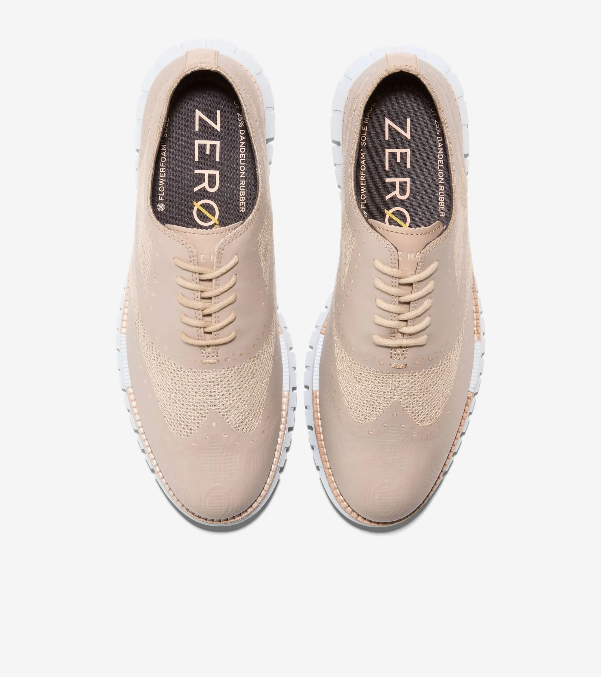 Men's ZERØGRAND Remastered Embrostitch Wingtip Oxfords