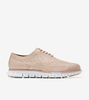 Men's ZERØGRAND Remastered Embrostitch Wingtip Oxfords