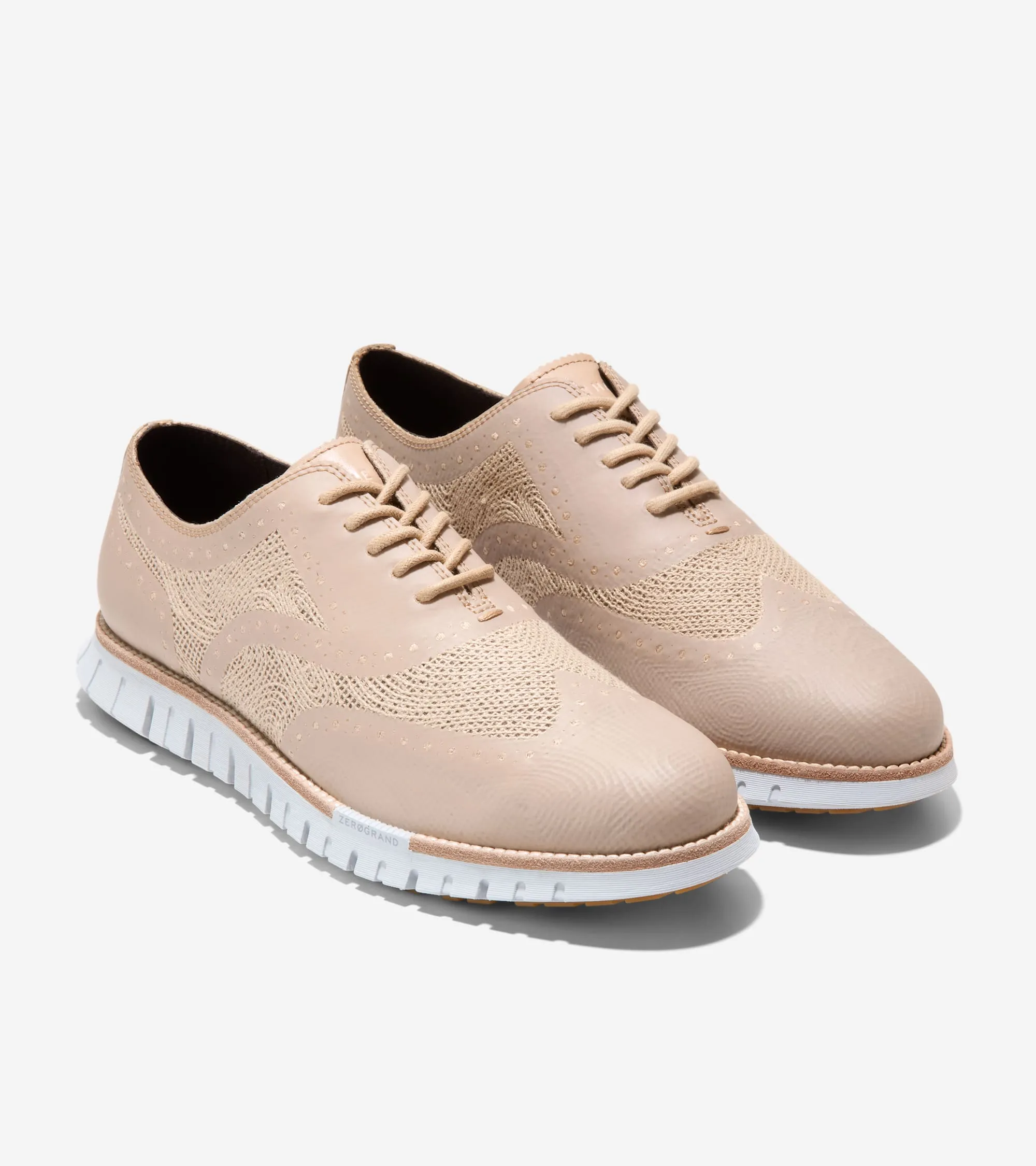 Men's ZERØGRAND Remastered Embrostitch Wingtip Oxfords