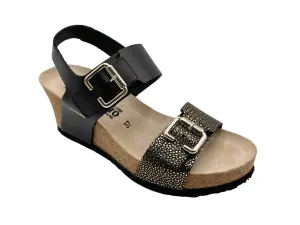 Mephisto Women's Lissandra Black and Gold