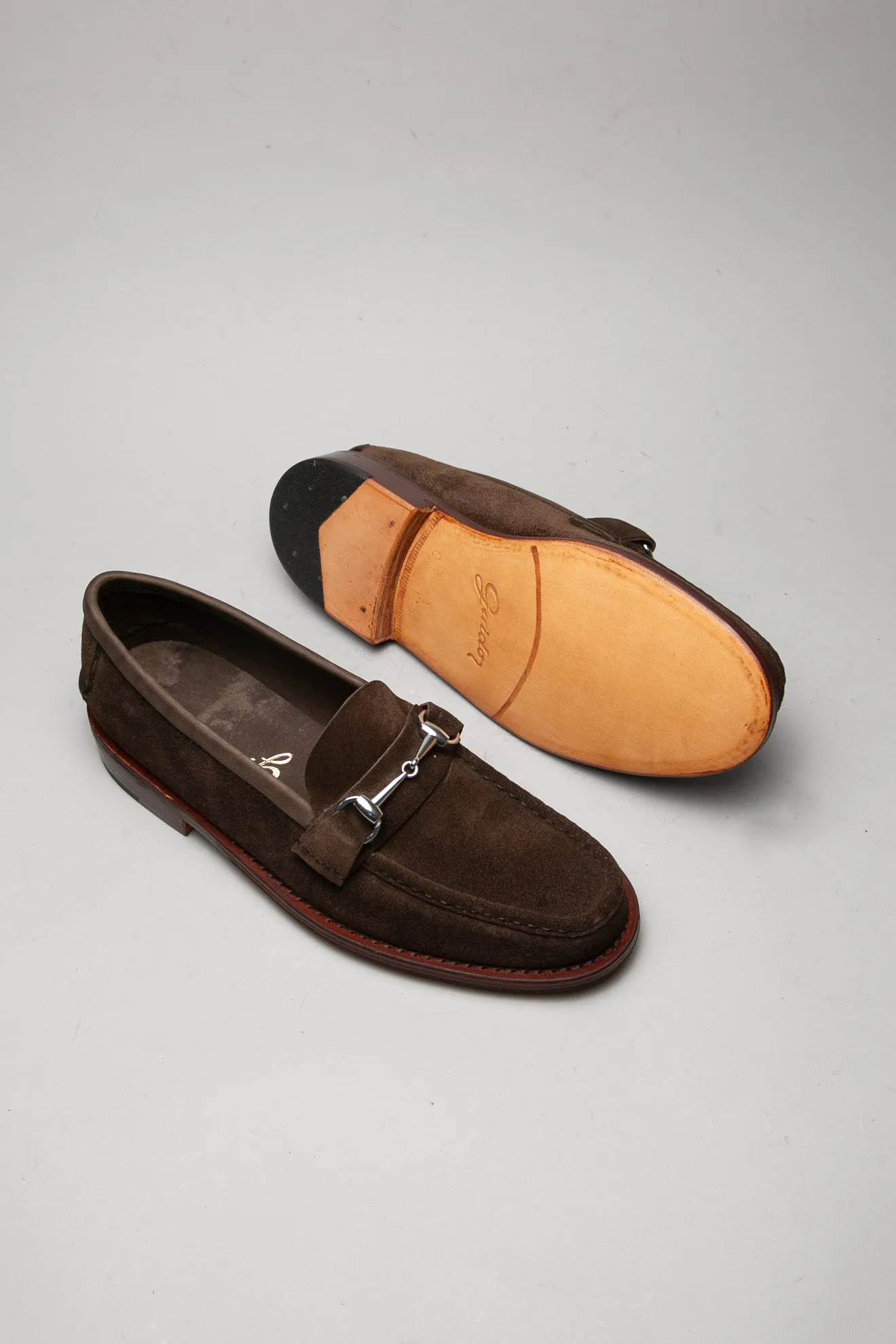 Moccasin Double Sole 4224 Suede Choco