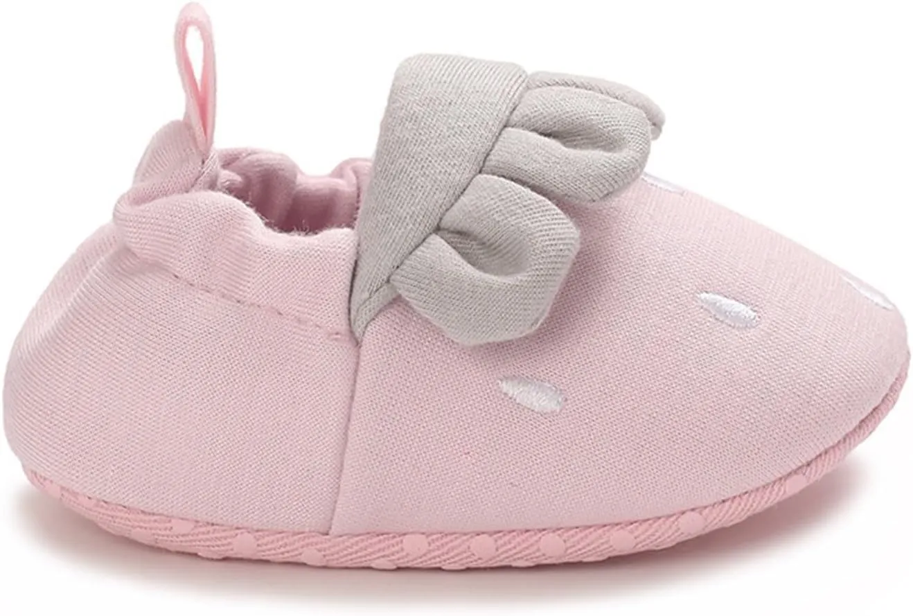 Newborn Baby Boys Girls First Walking Shoes Shoes Soft Slip-on Sneakers Infant Fall Winter Warm Shoes