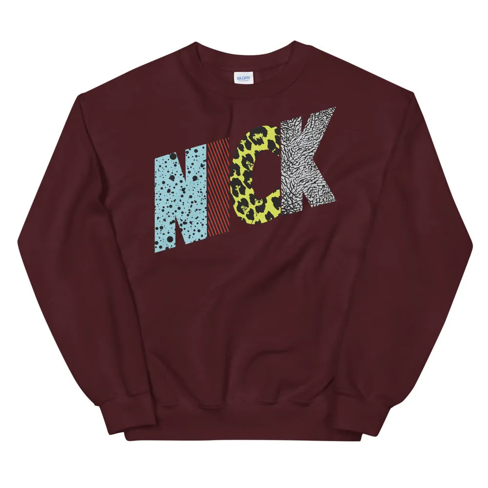 NICK CREWNECK (Snkrprint Multi Color)