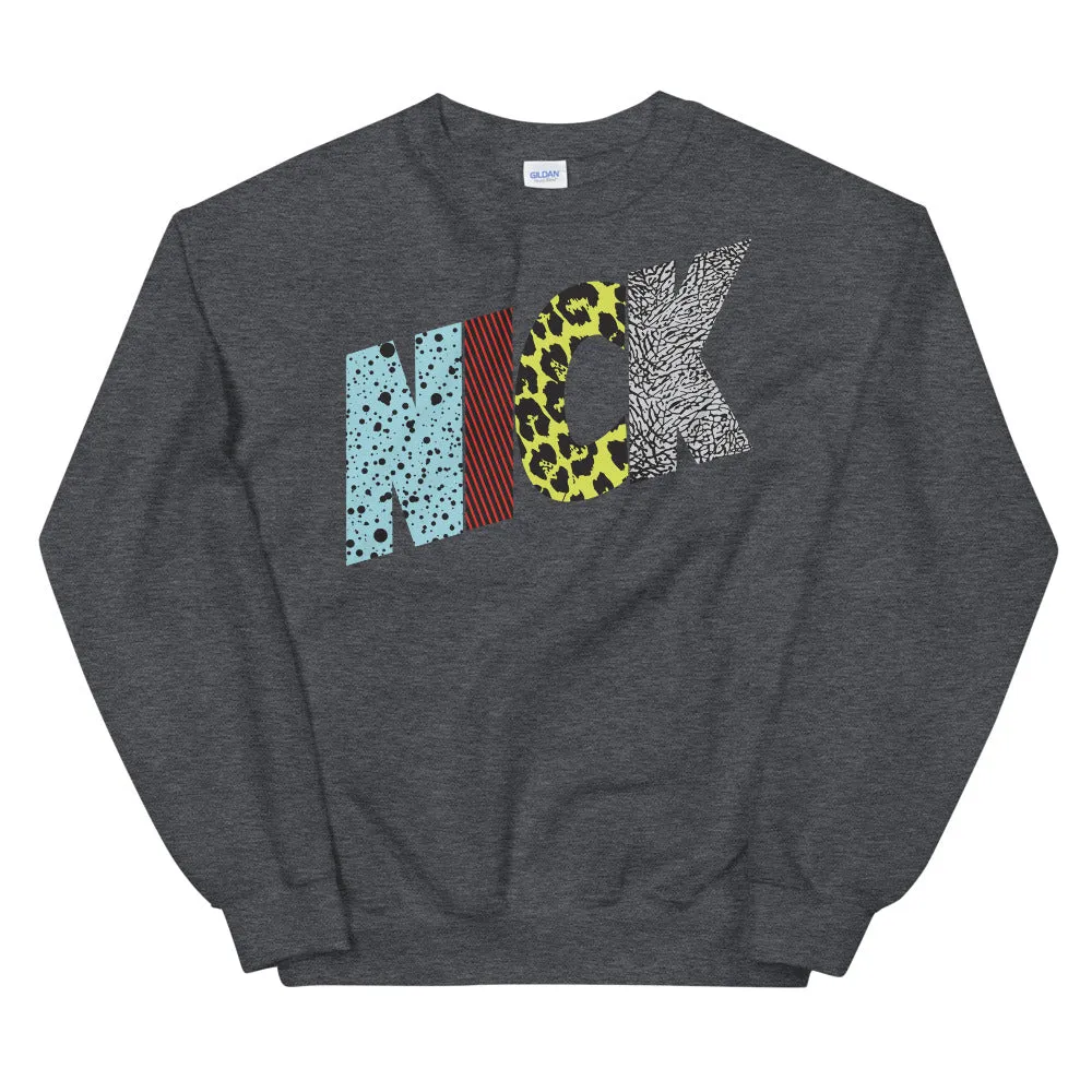 NICK CREWNECK (Snkrprint Multi Color)
