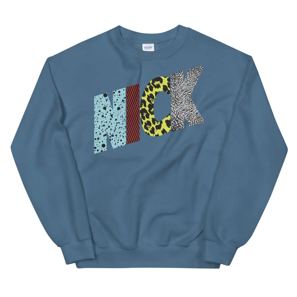 NICK CREWNECK (Snkrprint Multi Color)