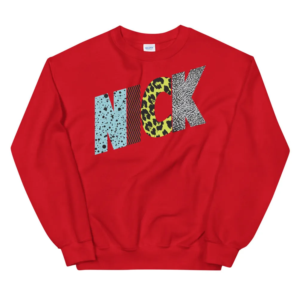 NICK CREWNECK (Snkrprint Multi Color)