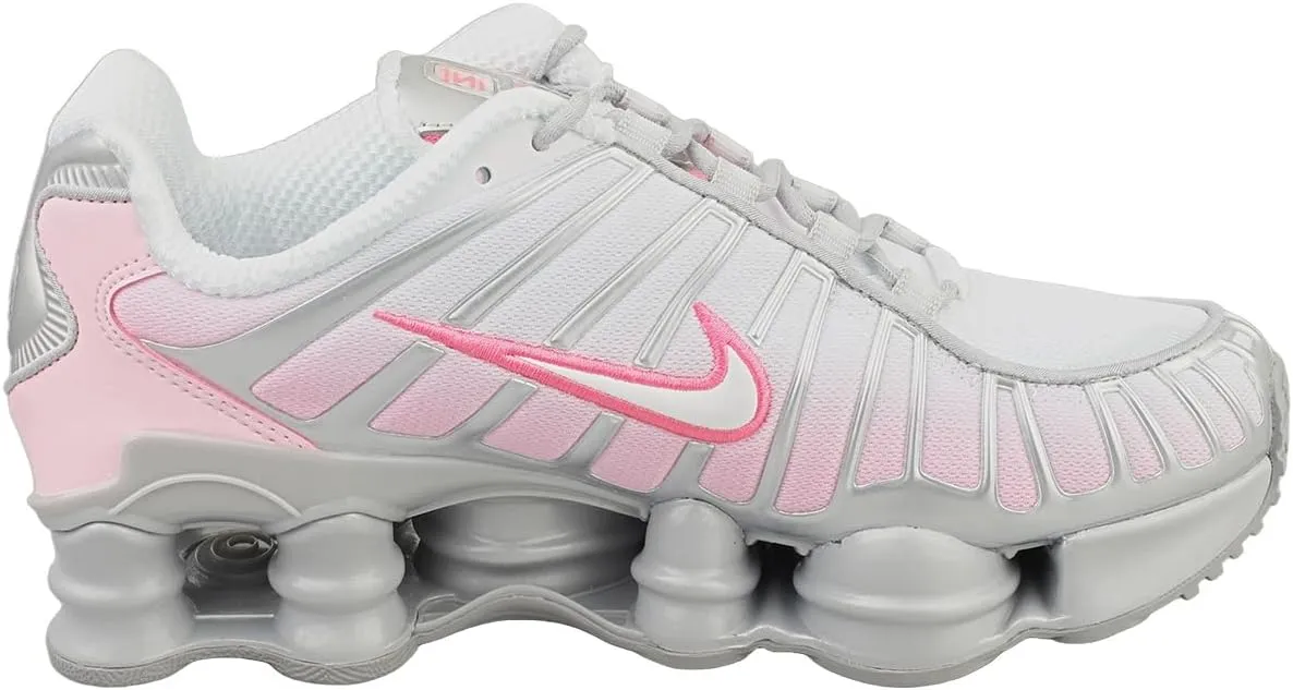 Nike Shox TL Women's Shoes (HV2520-001, etallic Platinum/Pink Foam/White/Pinksicle)