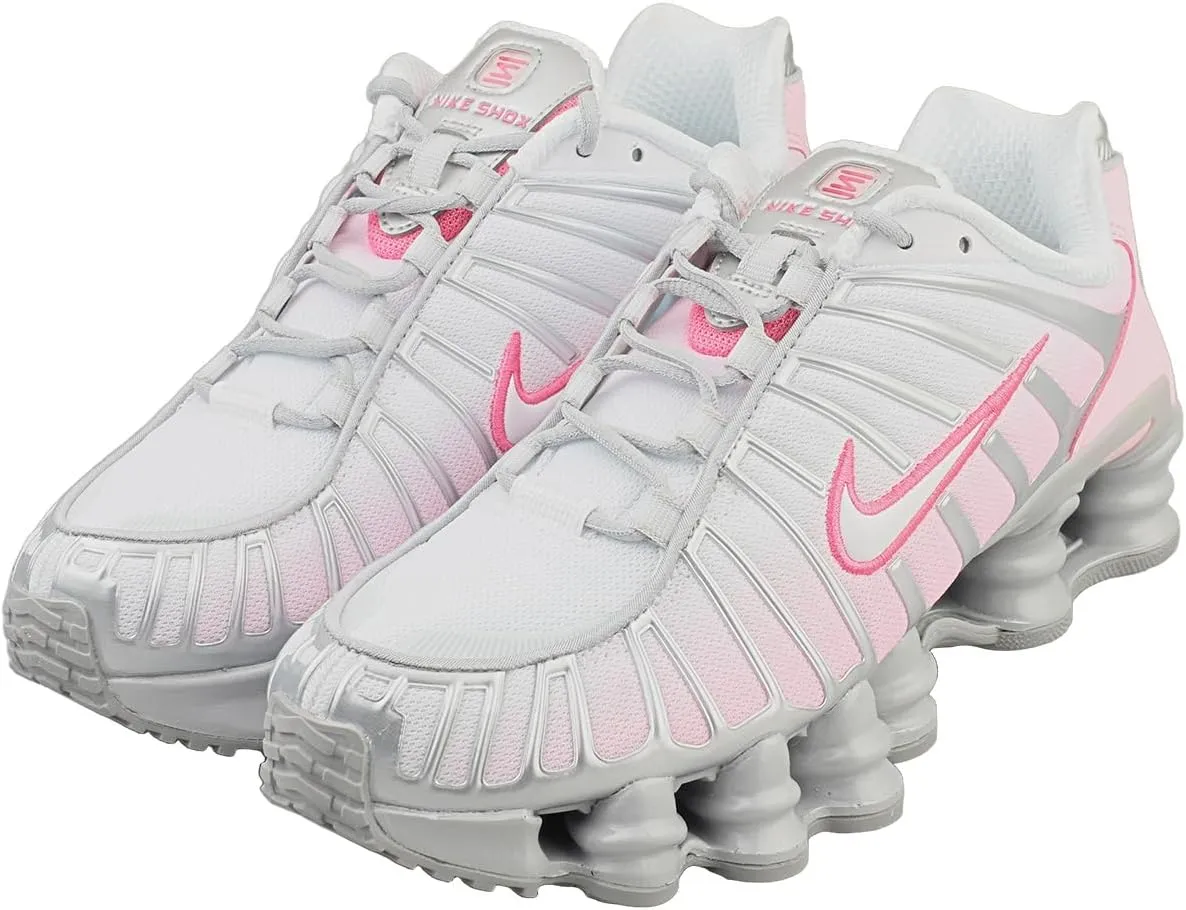 Nike Shox TL Women's Shoes (HV2520-001, etallic Platinum/Pink Foam/White/Pinksicle)
