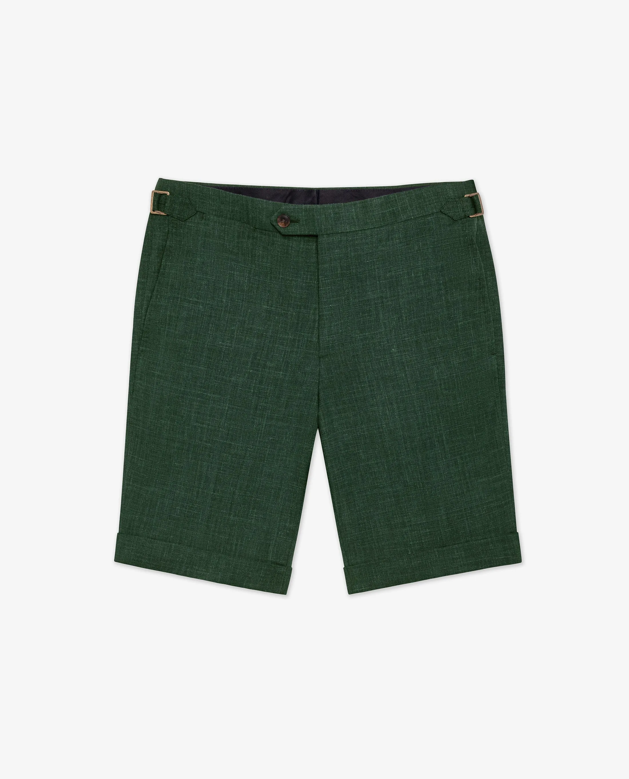 Olimpias Dusty Olive Heavy Cotton Stretch Twill