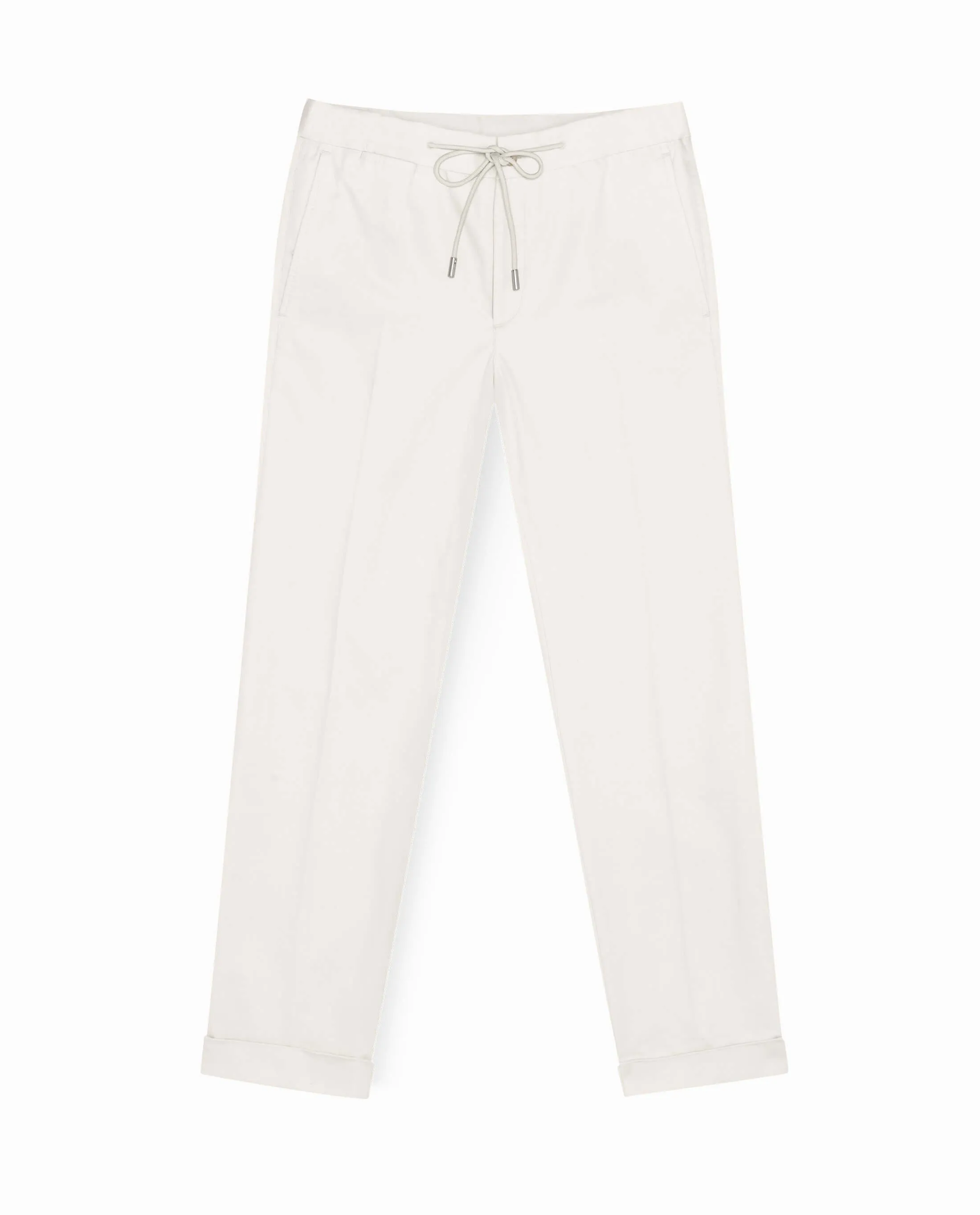 Olimpias Light Sand Heavy Cotton Stretch Twill