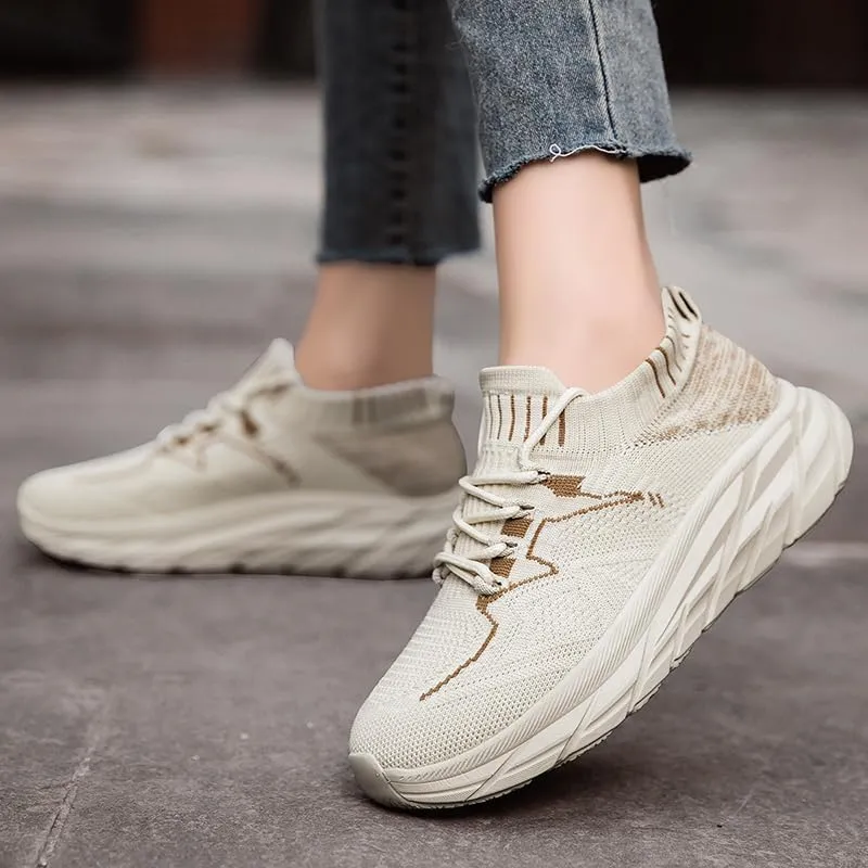 Oltyutc Women's Non-Slip Walking Shoes Running Breathable Tennis Comfortable Athletic Gym Workout Fashion Casual Sneakers