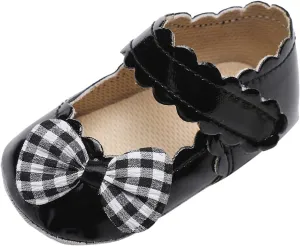 One Year Old Shoes Infant Girls Single Shoes Ruffles Bowknot First Walkers Shoes Toddler Sandals Size 4 Boys Shoes
