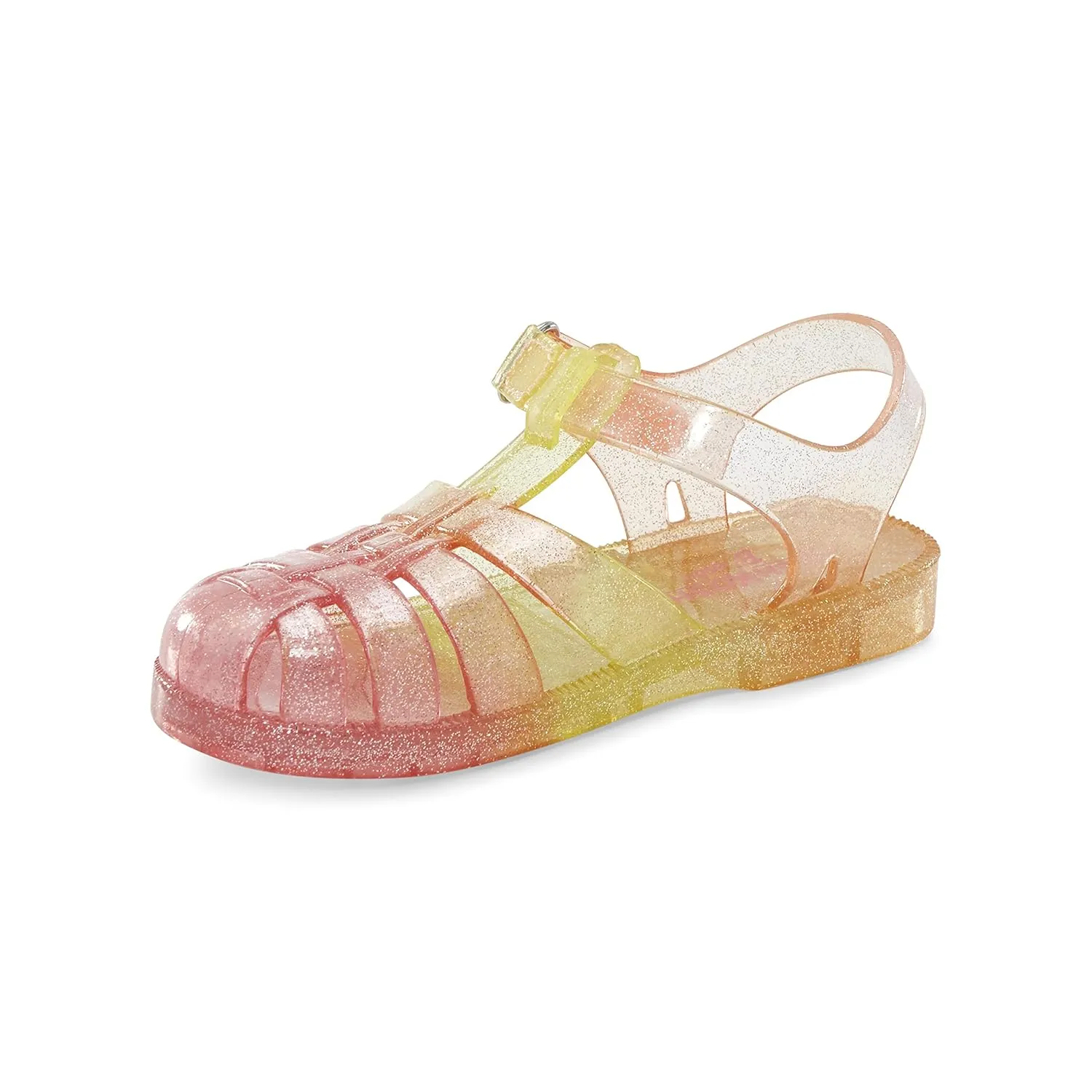 OshKosh B'Gosh girls Os22q01b Sandal, Pink/Coral, 10 Toddler US