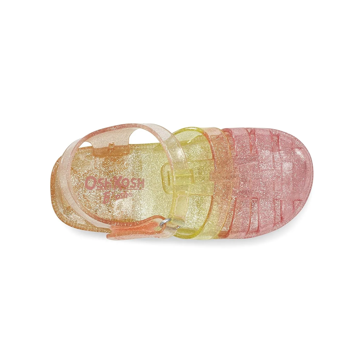 OshKosh B'Gosh girls Os22q01b Sandal, Pink/Coral, 10 Toddler US