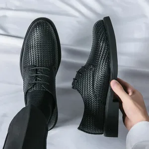 Oxfords en cuir de haute qualité pour hommes