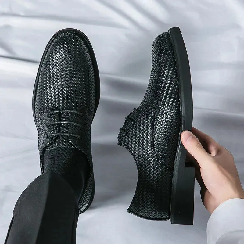 Oxfords en cuir de haute qualité pour hommes