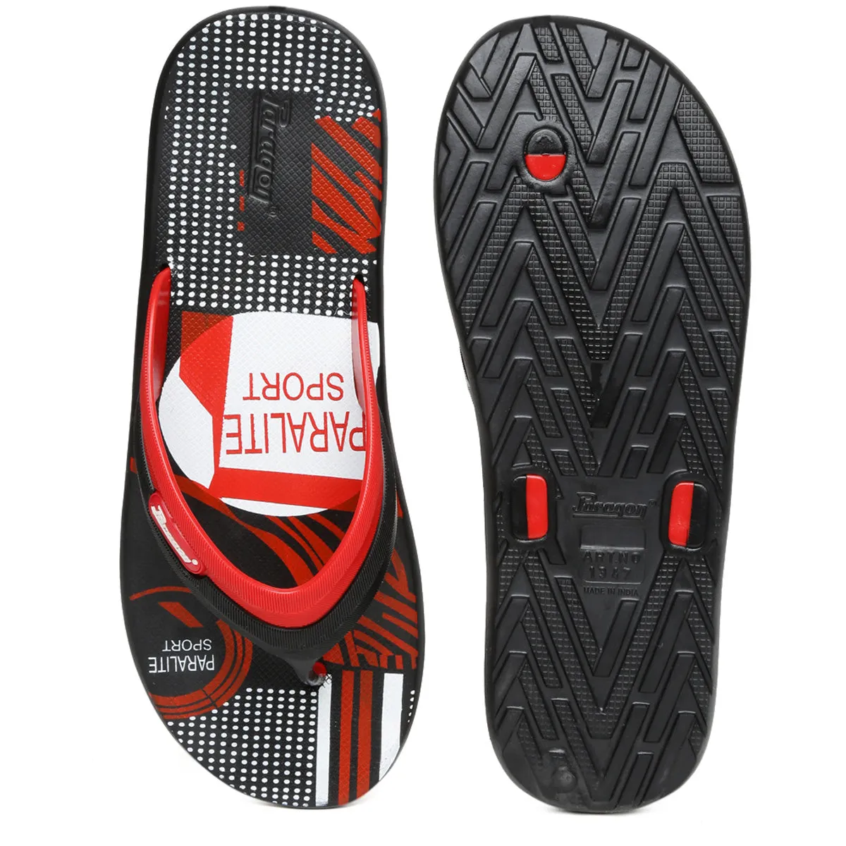 Paragon EV1347G Men Stylish Lightweight Flipflops | Comfortable soles| Casual & Trendy Slippers | Indoor & Outdoor