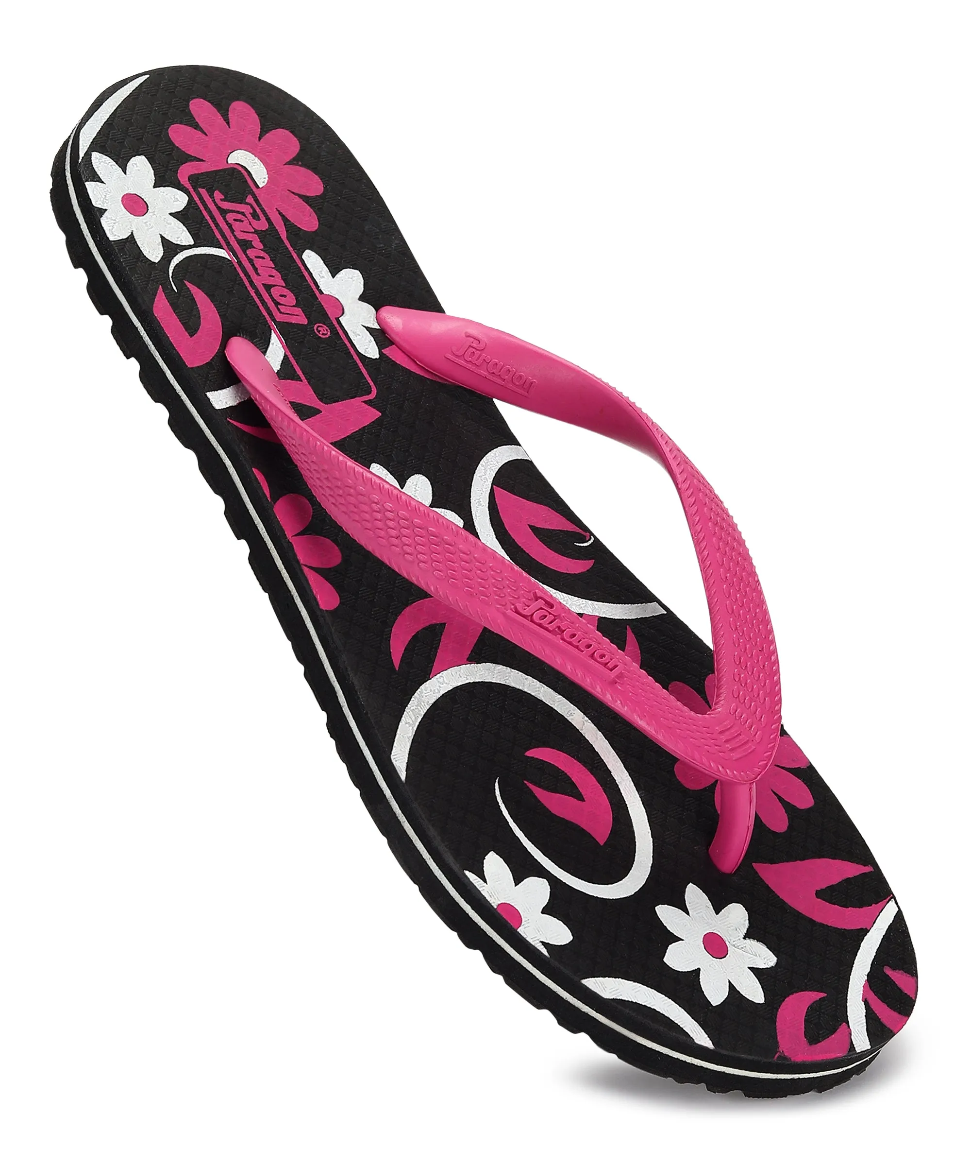 Paragon HWK3737L Women Stylish Lightweight Flipflops | Comfortable soles | Casual & Trendy Slippers | Indoor & Outdoor