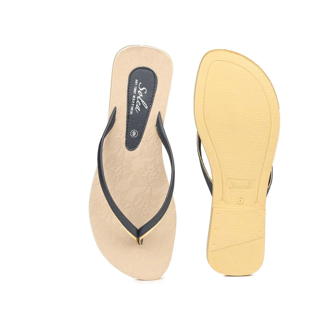 Paragon PU75007LP Women Stylish Lightweight Flipflops | Comfortable soles| Casual & Trendy Slippers | Indoor & Outdoor