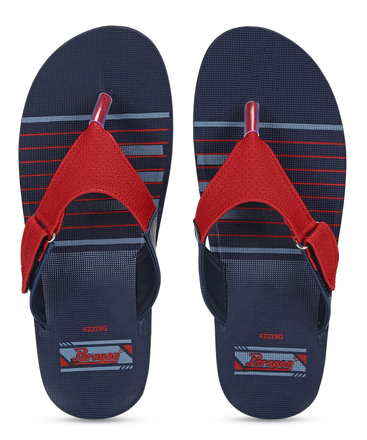 Paragon PUK2229G Men Stylish Lightweight Flipflops | Comfortable soles| Casual & Trendy Slippers | Indoor & Outdoor