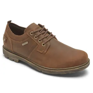 Rockport Men's Rugged Bucks 2 Plain Toe Oxford Tan