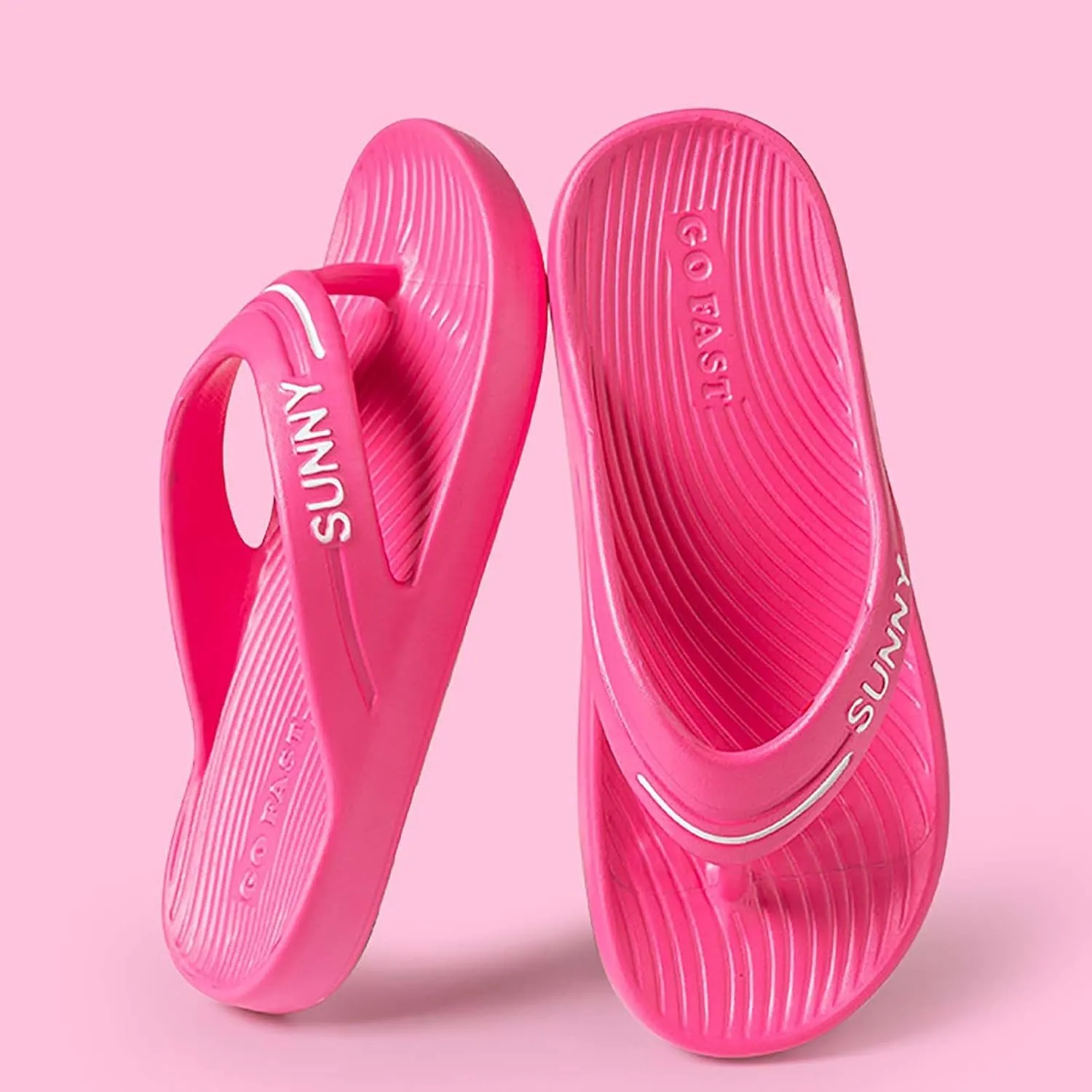 Sandals for Women Women's Arch Support Flip Flops Shower Shoes Slip on Lightweight Athletic Thong Sandals