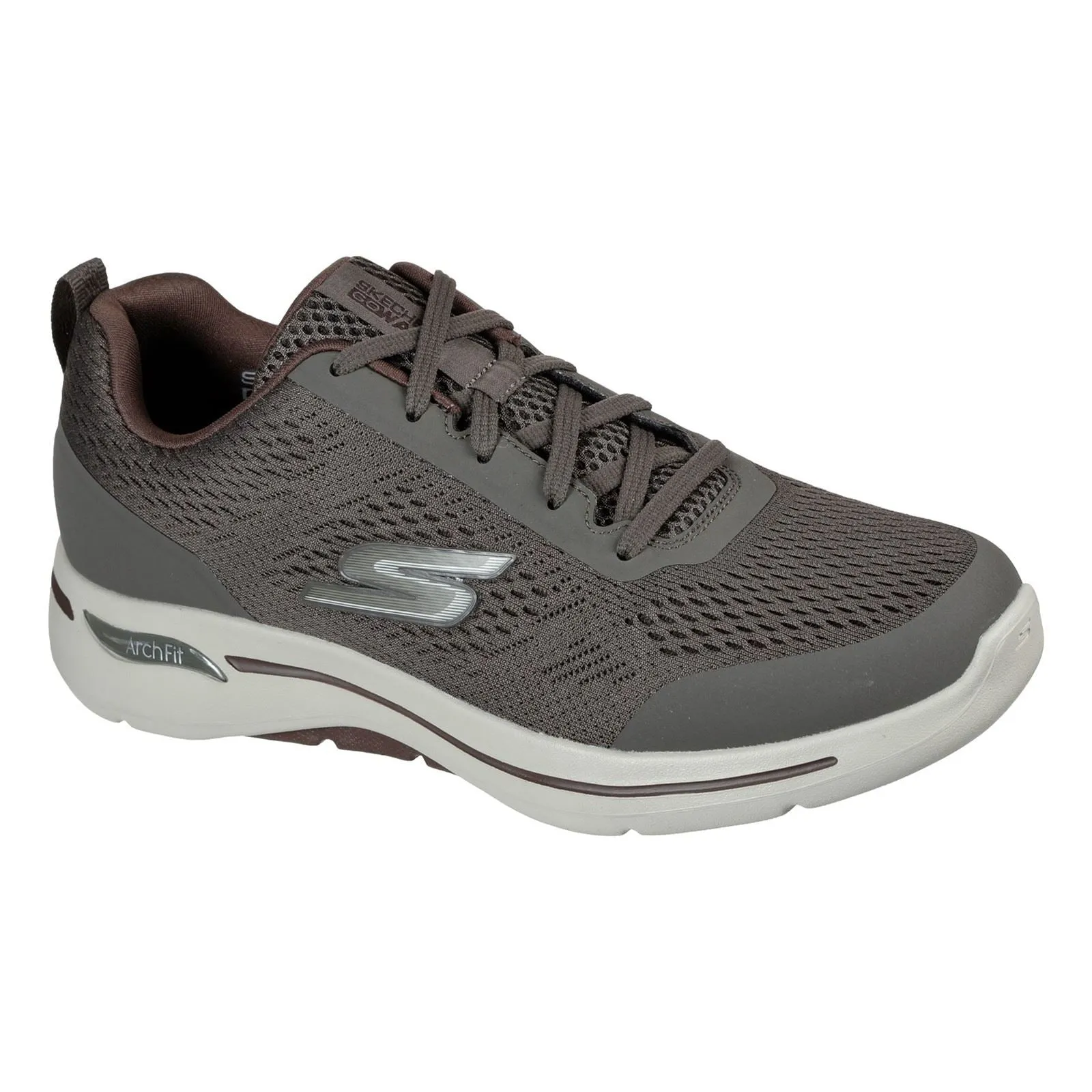 Skechers Go Walk Arch Fit Idyllic Sports Shoes Mens Sports in  Taupe