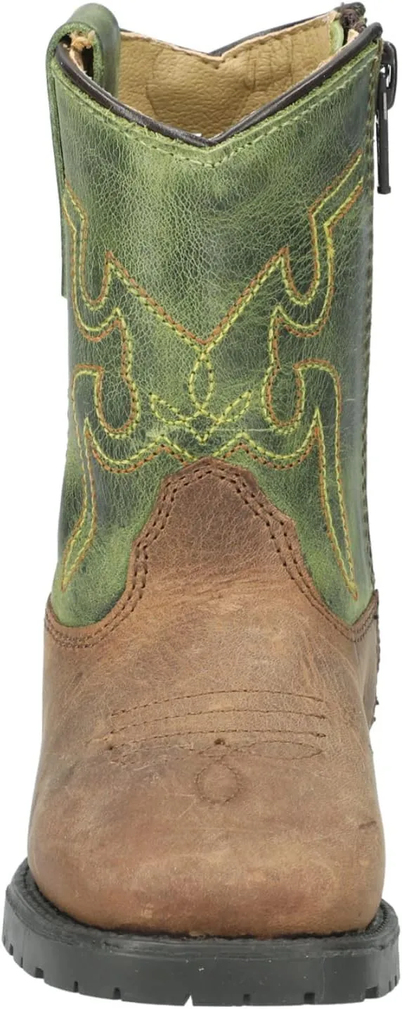 Smoky Mountain Boots Unisex-Child Autry Leather Western Boot