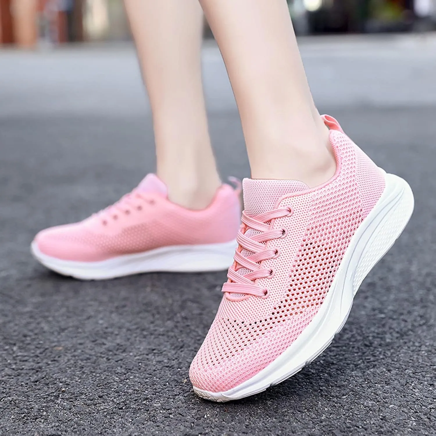 Sneakers for Women Running Shoes Fashion Walking Lace Up Mens Casual Shoes Workout Women's Casual Shoes White Platform Sneakers Black Tennis Shoe Trainers Shoe