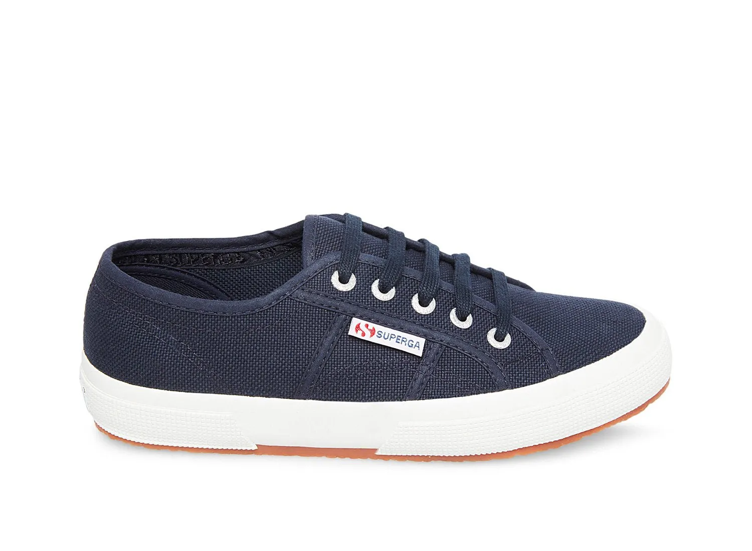 Superga 2750 Cotu Classic Lace Up Fashion Shoe Sneaker Navy (39.5 (US Men's 7, US Women's 8.5) Medium, NAVY)
