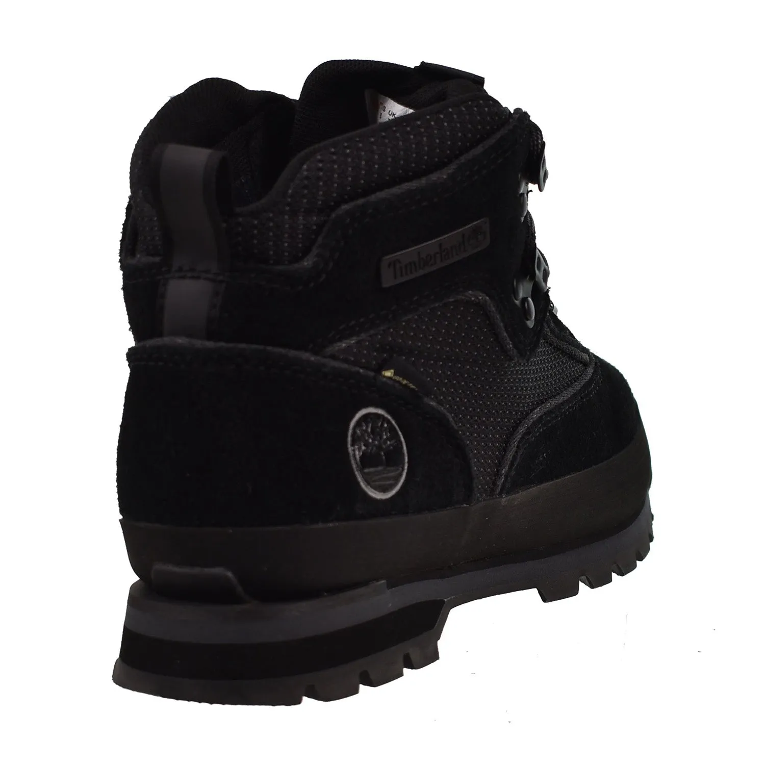 Timberland Euro Hiker Lace Up Men's Boots Black Suede