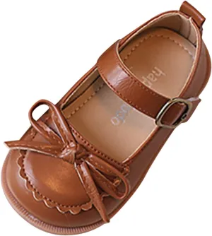 Toddler Girl Size 8 Boots Fashion Four Seasons Children Casual Shoes Girls Leather Shoes Flat Toddler Girl Lace up Boots