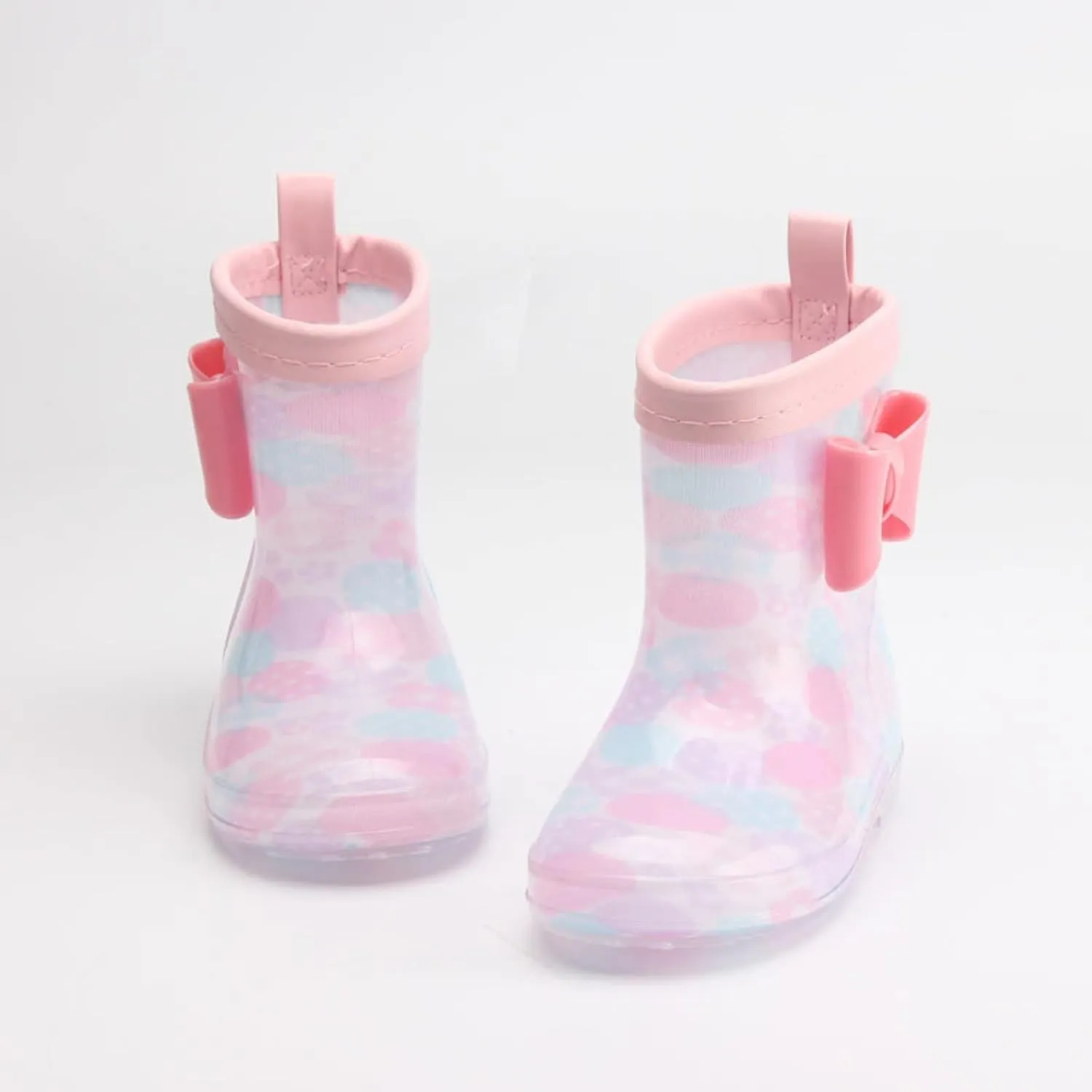 Toddler Rain Boots Rain Boots Short Rain Boots for Toddler Easy Lightweight Girls High Heels Rain Boots