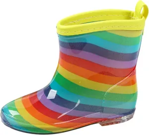 Toddler Rain Boots Rain Boots Short Rain Boots for Toddler Easy Lightweight Girls High Heels Rain Boots