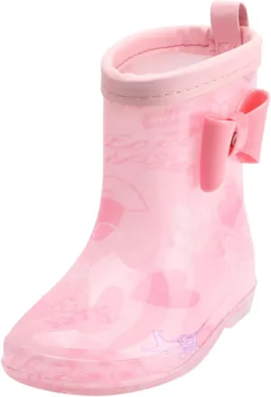 Toddler Rain Boots Rain Boots Short Rain Boots for Toddler Easy Lightweight Girls High Heels Rain Boots