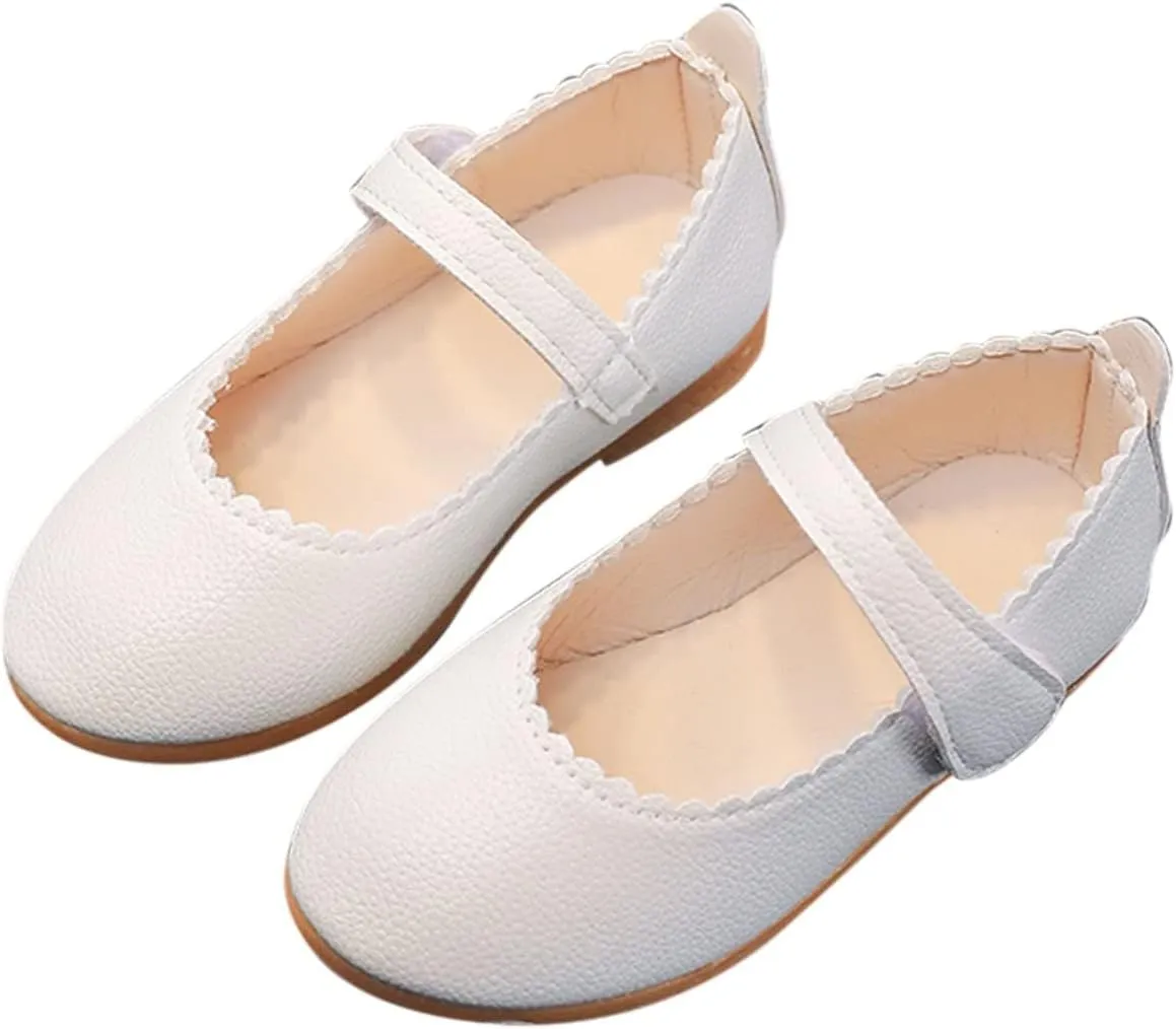 Toddler Shoe Size 6 Summer and Autumn Fashion Cute Girls Casual Shoes Round Toe Solid Color Flat Bottom Big Kid Boots