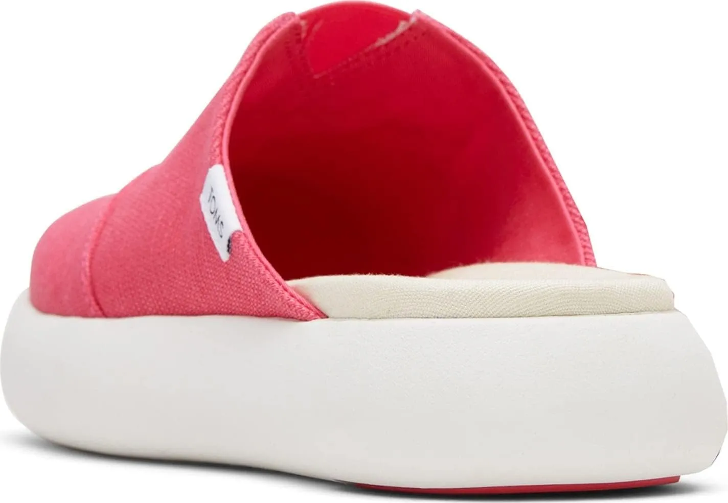 TOMS Womens Alpargata Mallow Slip On Mule Casual Slippers Casual - Pink