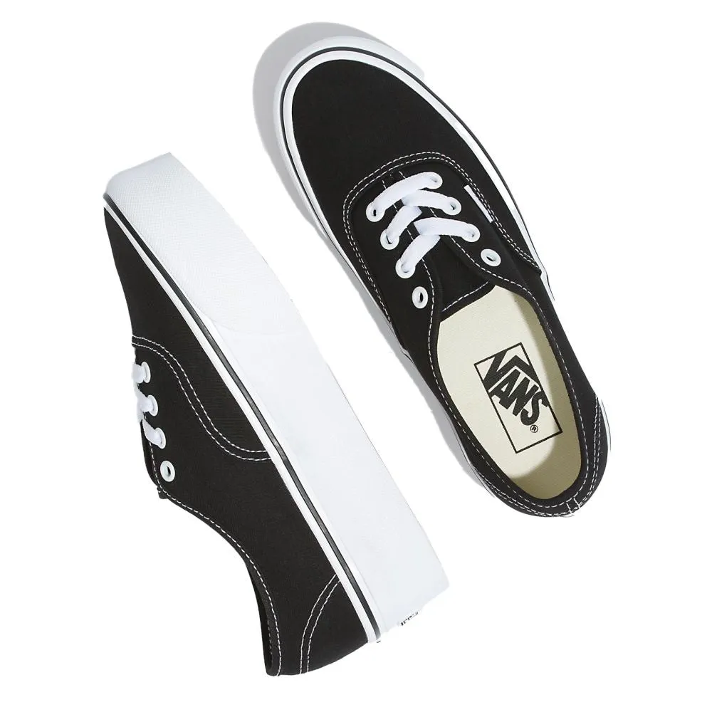 Vans Women's Authentic Stackform in Black/White