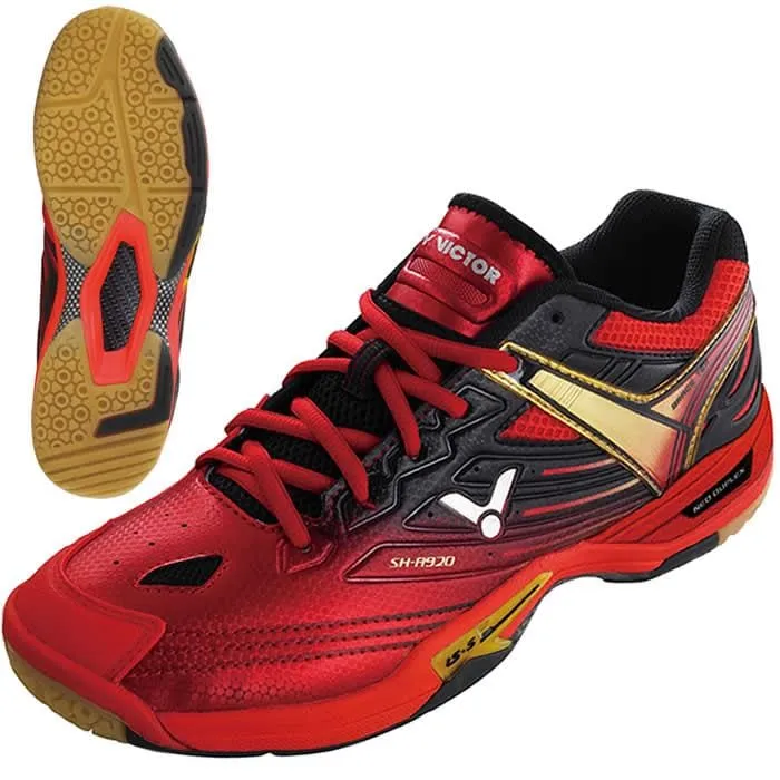 Victor SH A920 Red Badminton Shoes